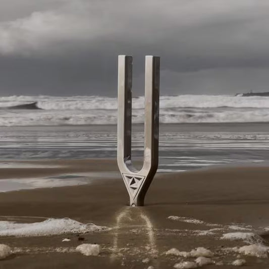 Sound Swords (ROOT CHAKRA) 256 HZ Giant Tuning Fork for the Spine Survival Instincts