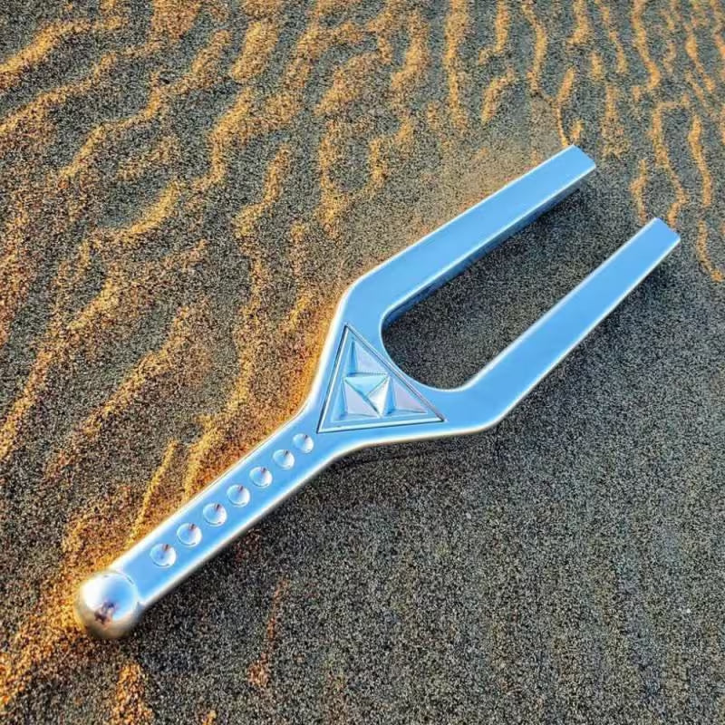 DNA Key Giant Tuning Fork D 288Hz & a 432Hz Big Fork 2 Sides Tuning