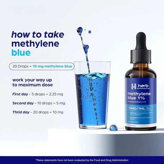 ODM/OEM Private Label Blue Methylene Methylen Blue Pharmaceutical Grade for Immune Support