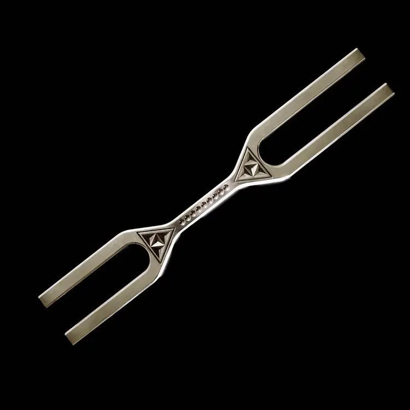 DNA Key Giant Tuning Fork D 288Hz & a 432Hz Big Fork 2 Sides Tuning