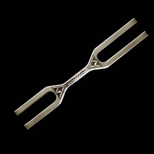 DNA Key Giant Tuning Fork D 288Hz & a 432Hz Big Fork 2 Sides Tuning