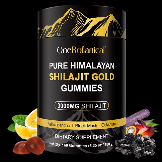 Pure Mountain  Shilajit Clinical Grade Adaptogenic Gummies