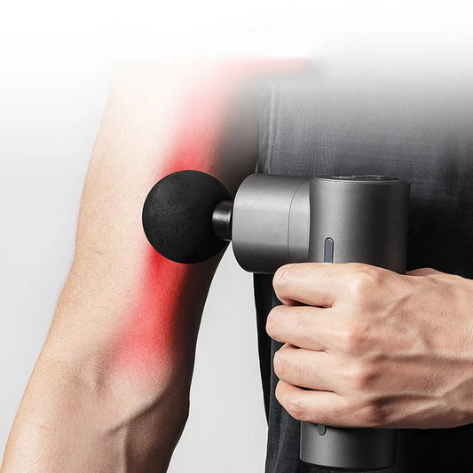  Brushless Motor Dual Wave Portable Massage Gun  With High Speed  Impact