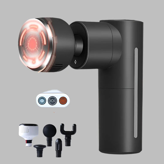  Brushless Motor Dual Wave Portable Massage Gun  With High Speed  Impact