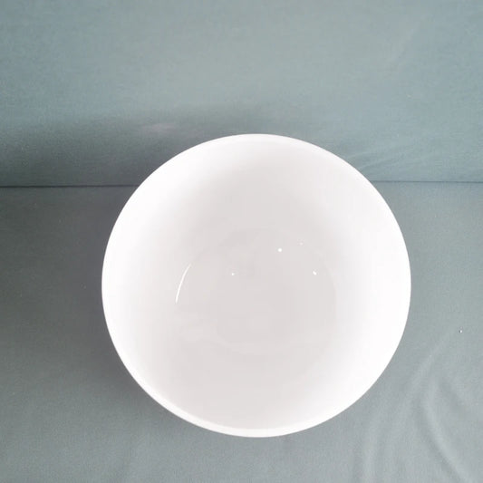 6" 8" 10" Frosted Quartz Crystal Chakra Bowls - Free Carrying Case Included (C/F/A Notes) for Sound Therapy